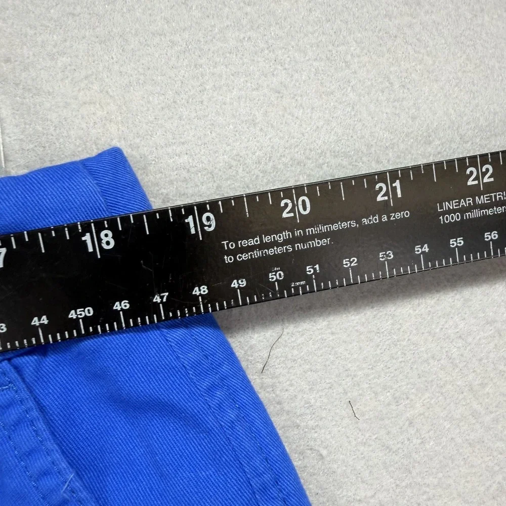 J.CREW Chino Shorts Womens 14 Royal Blue‎ Cotton Lightweight 3.5